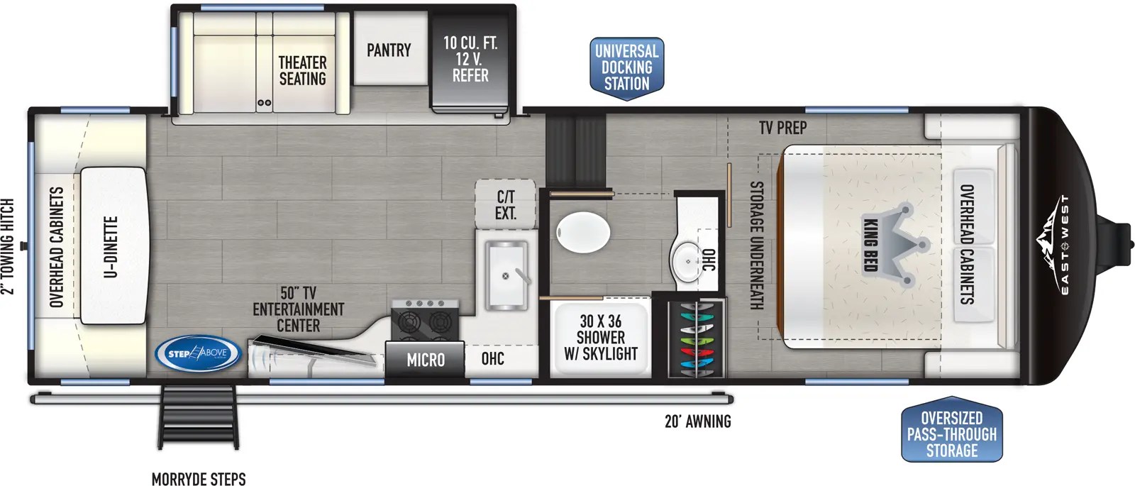 26RD East to West Floorplan East to West